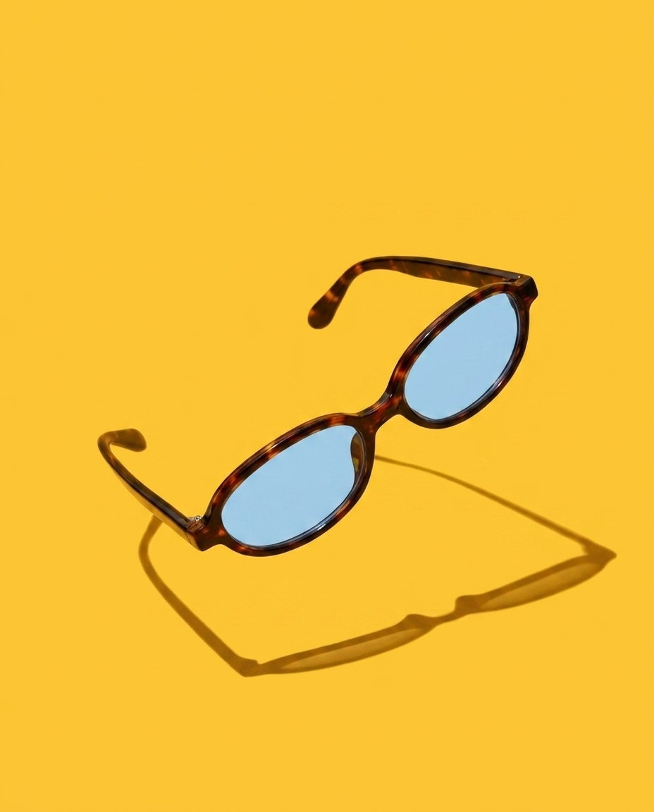 Lunettes de soleil AEB GUILLEE, détail de la monture