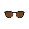 Lunettes de soleil brunes EVA GUILLEE, vue de face