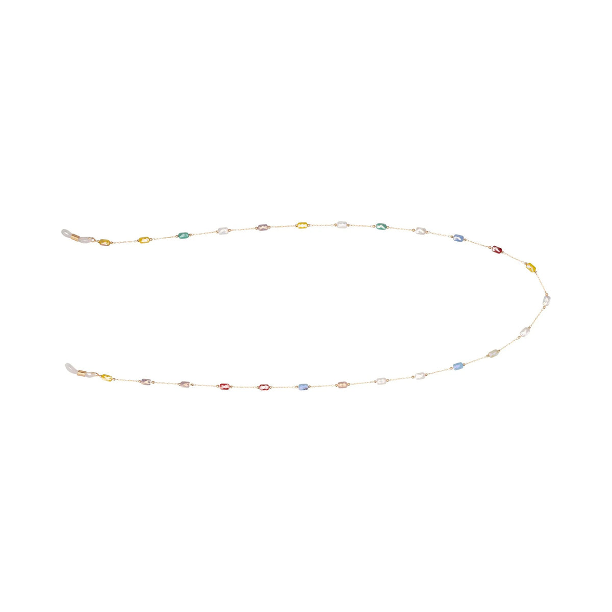 CHAÎNE PERLES COLORÉES