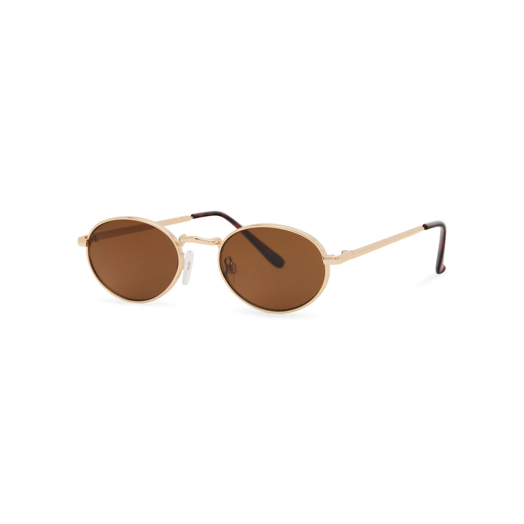 Lunettes de soleil brunes UGOR GUILLEE, vue de profil