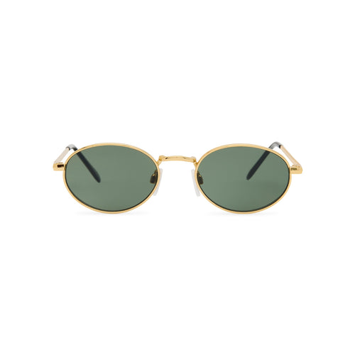 Lunettes de soleil olive UGOR GUILLEE, vue de face