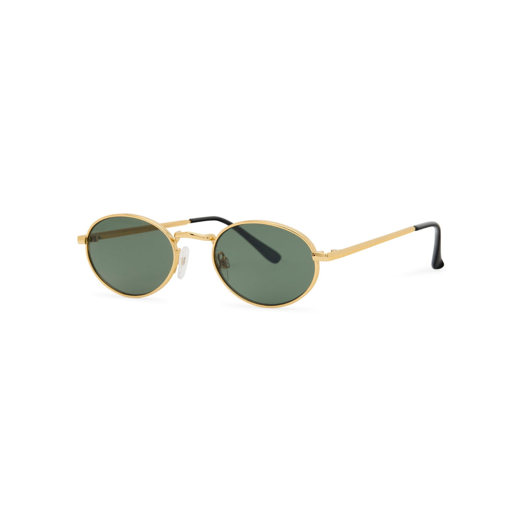 Lunettes de soleil olive UGOR GUILLEE, vue de profil